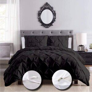 eBeddy Linens 800 TC Soft Egyptian Cotton Extra Large King 136x120 - Black